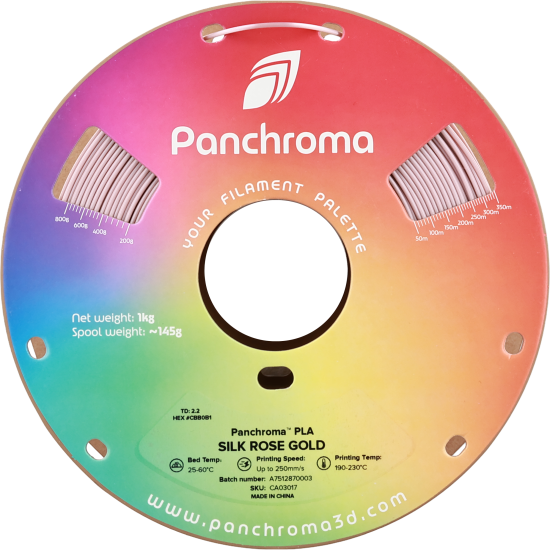 Polymaker Panchroma™ PLA Silk Rose Gold Filament