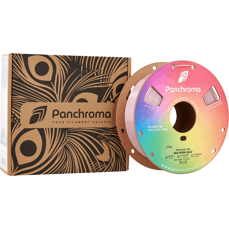 Polymaker Panchroma™ PLA Silk Rose Gold Filament Polymaker Panchroma™ PLA Silk Rose Gold Filament