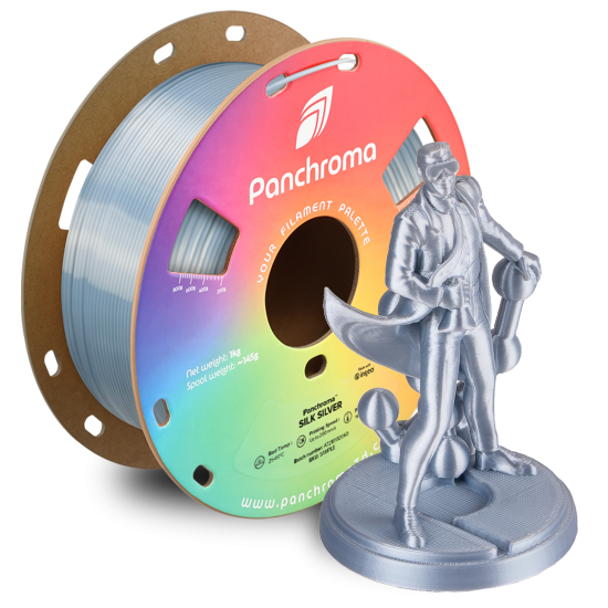 Polymaker Panchroma™ PLA Silk Silver Filament