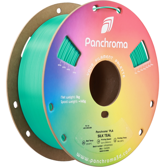 Polymaker Panchroma™ PLA Silk Teal Filament