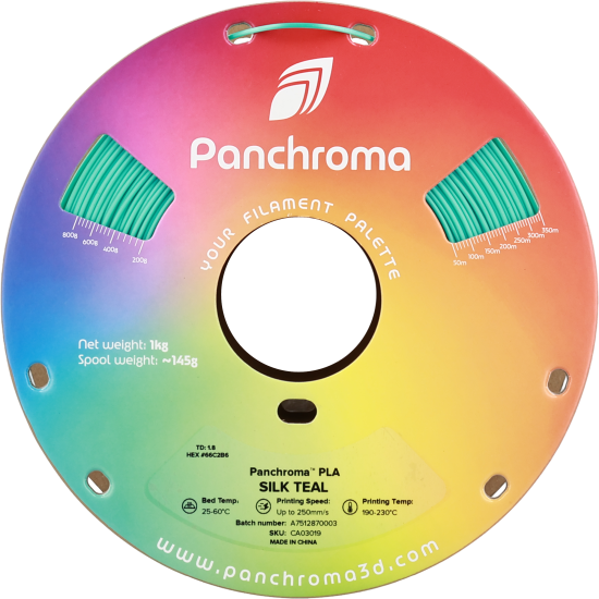 Polymaker Panchroma™ PLA Silk Teal Filament