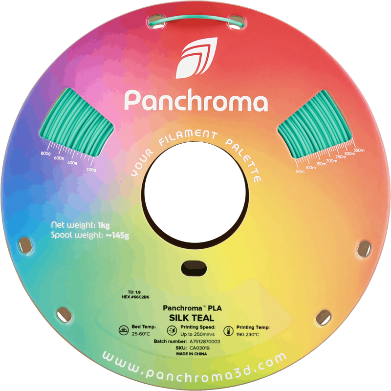 Polymaker Panchroma™ PLA Silk Teal Filament
