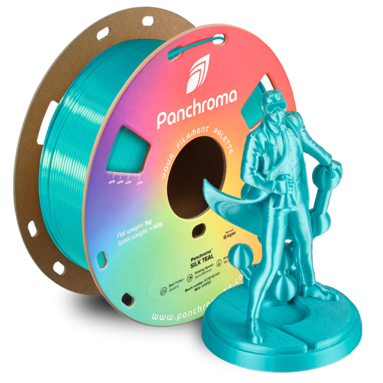 Polymaker Panchroma™ PLA Silk Teal Filament