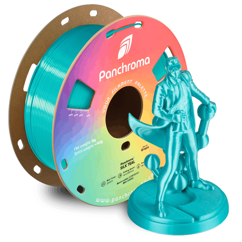 Polymaker Panchroma™ PLA Silk Teal Filament