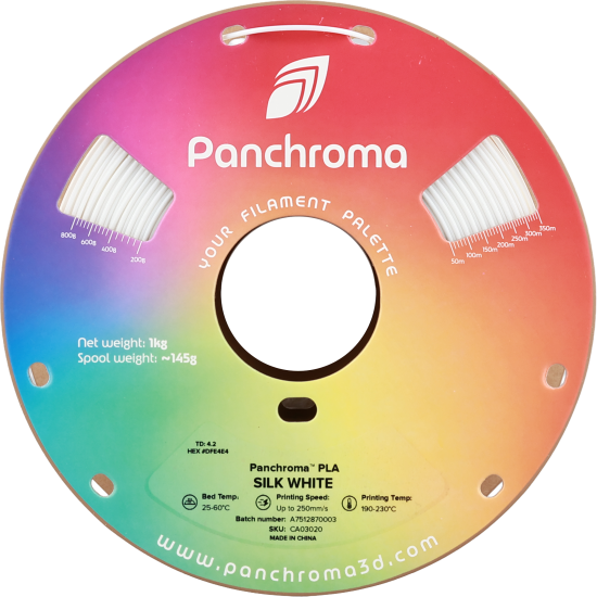 Polymaker Panchroma™ PLA Silk White Filament