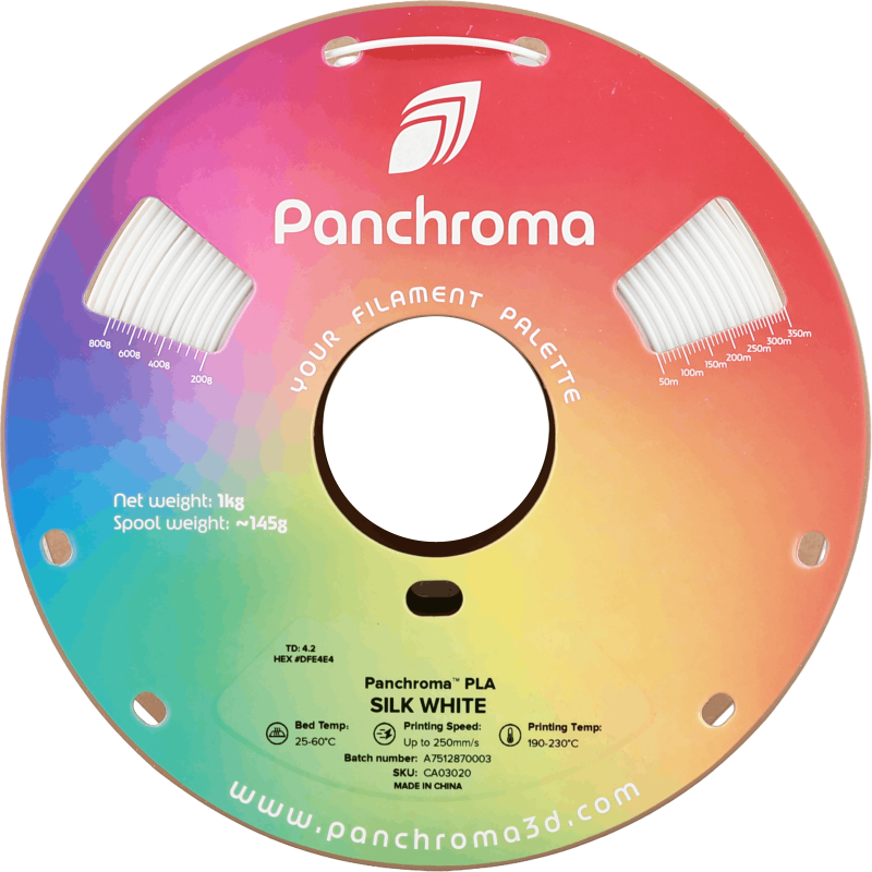 Polymaker Panchroma™ PLA Silk White Filament