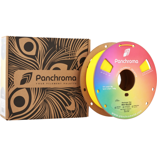 Polymaker Panchroma™ PLA Silk Yellow Filament