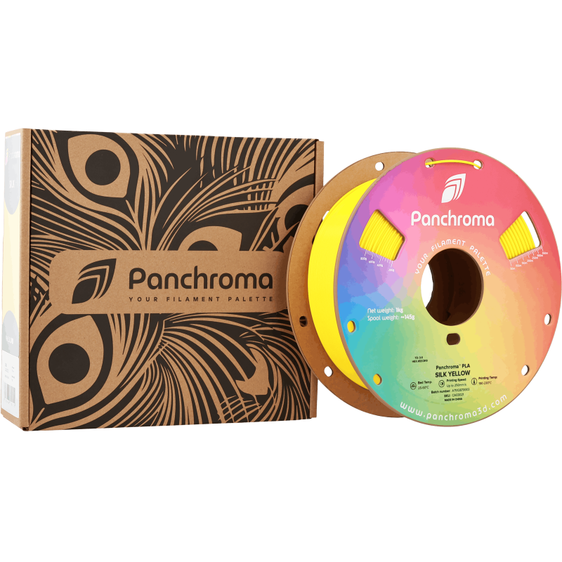 Polymaker Panchroma™ PLA Silk Yellow Filament