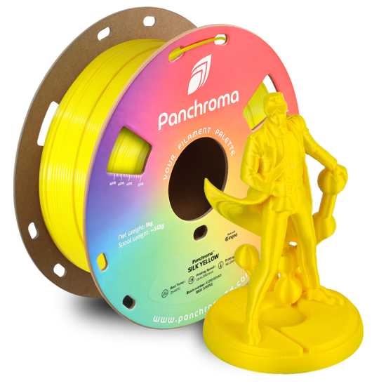 Polymaker Panchroma™ PLA Silk Yellow Filament