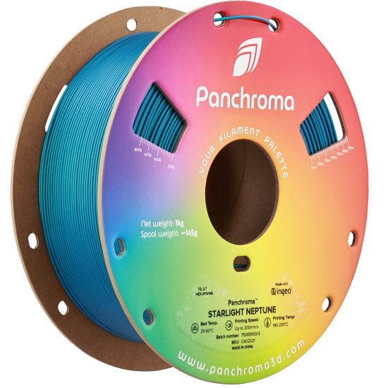 Polymaker Panchroma™ PLA Starlight Neptune Polymaker Panchroma™ PLA Starlight Neptune