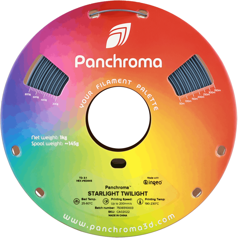 Polymaker Panchroma™ PLA Starlight Twilight Filament Polymaker Panchroma™ PLA Starlight Twilight Filament
