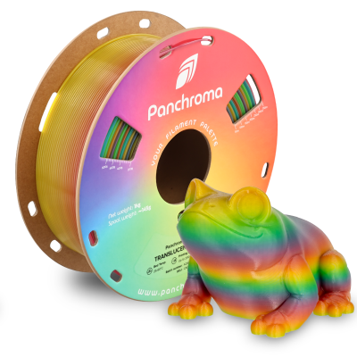 Polymaker Panchroma™ PLA Gradient Translucent Rainbow Filament Polymaker Panchroma™ PLA Gradient Translucent Rainbow Filament