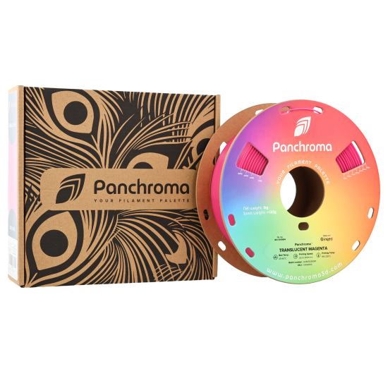 Polymaker Panchroma™ PLA Translucent Magenta Filament Polymaker Panchroma™ PLA Translucent Magenta Filament
