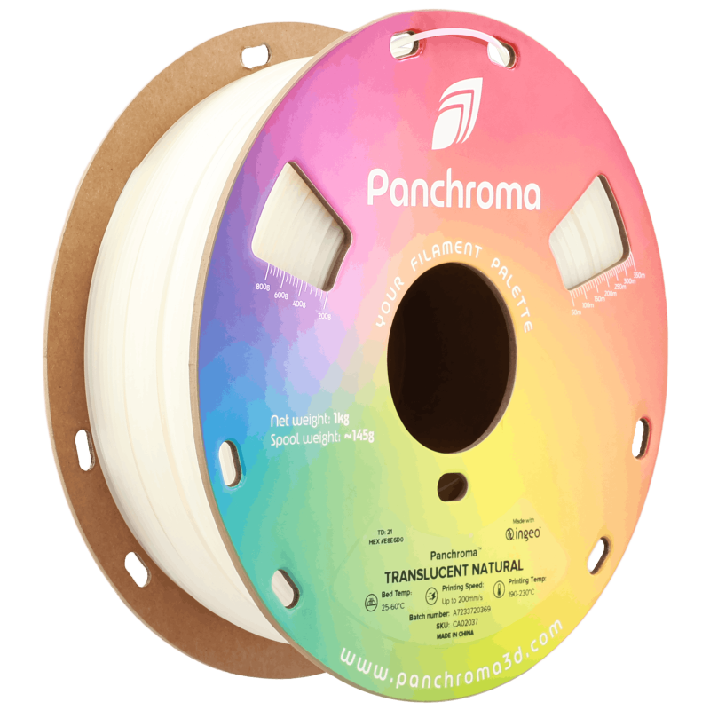 Polymaker Panchroma™ PLA Translucent Naturel Filament