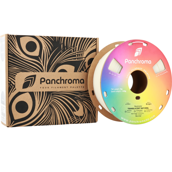 Polymaker Panchroma™ PLA Translucent Naturel Filament Polymaker Panchroma™ PLA Translucent Naturel Filament