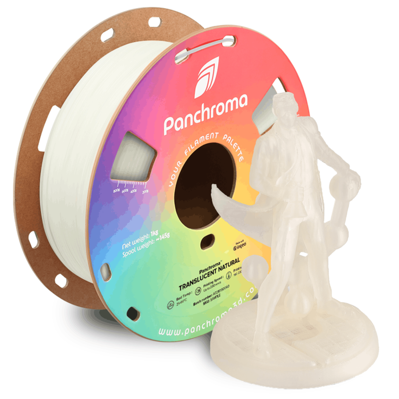 Polymaker Panchroma™ PLA Translucent Naturel Filament