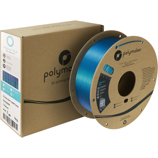 Polymaker PolyLite™ PLA Starlight Neptune