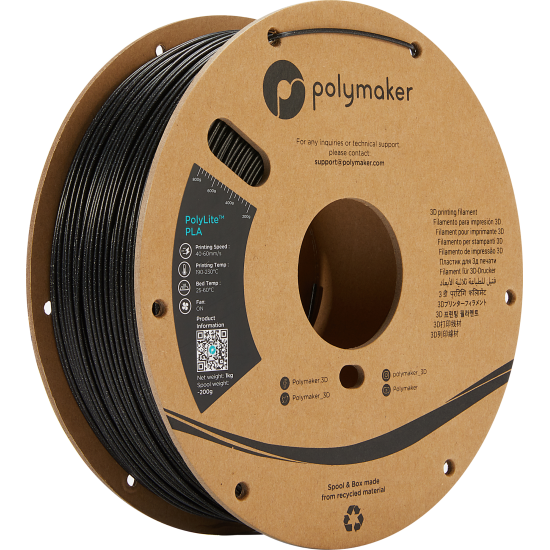 Polymaker PolyLite™ PLA Galaxy Black