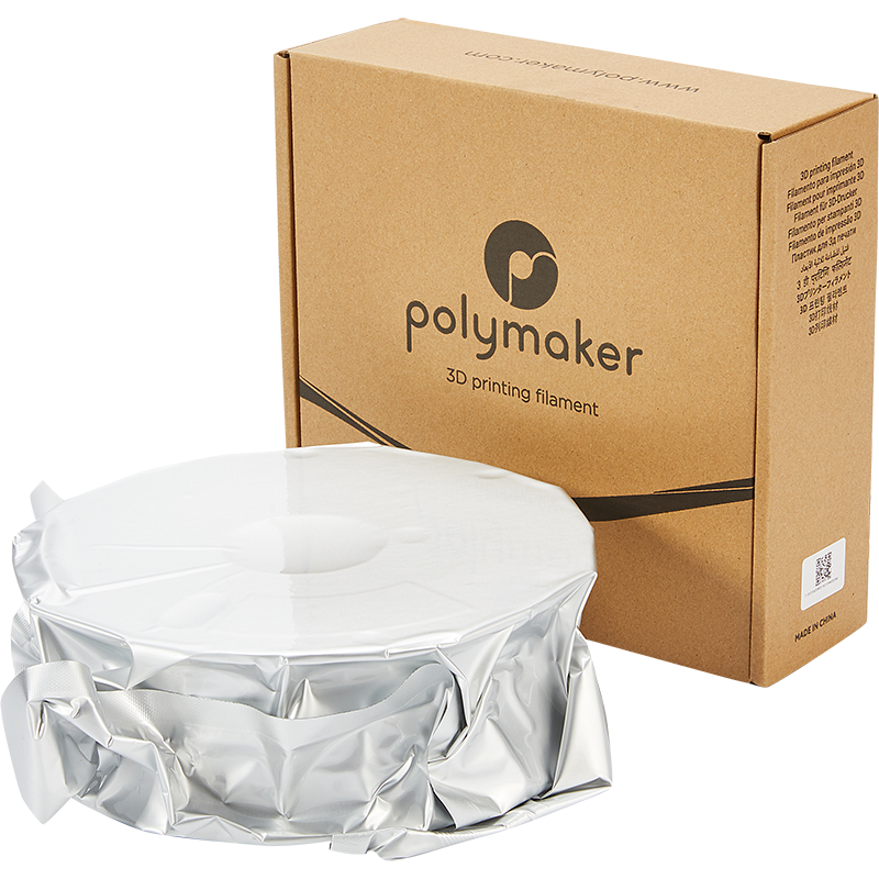 Polymaker PolyLite™ PETG White / Wit Filament Polymaker PolyLite™ PETG White / Wit Filament