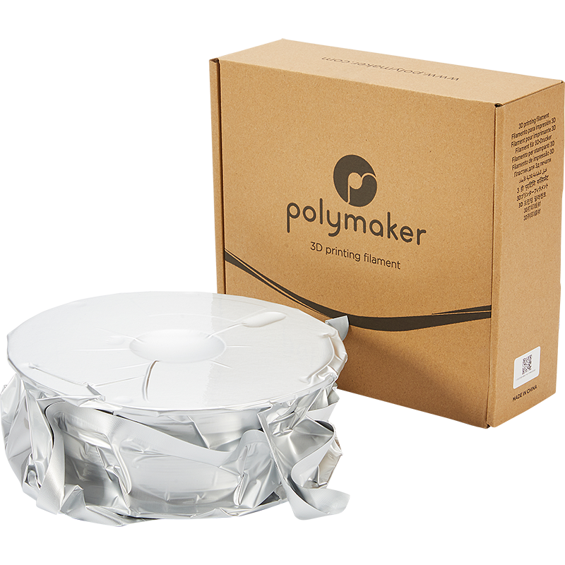 Polymaker PolyLite™ PETG Grey / Grijs Filament Polymaker PolyLite™ PETG Grey / Grijs Filament