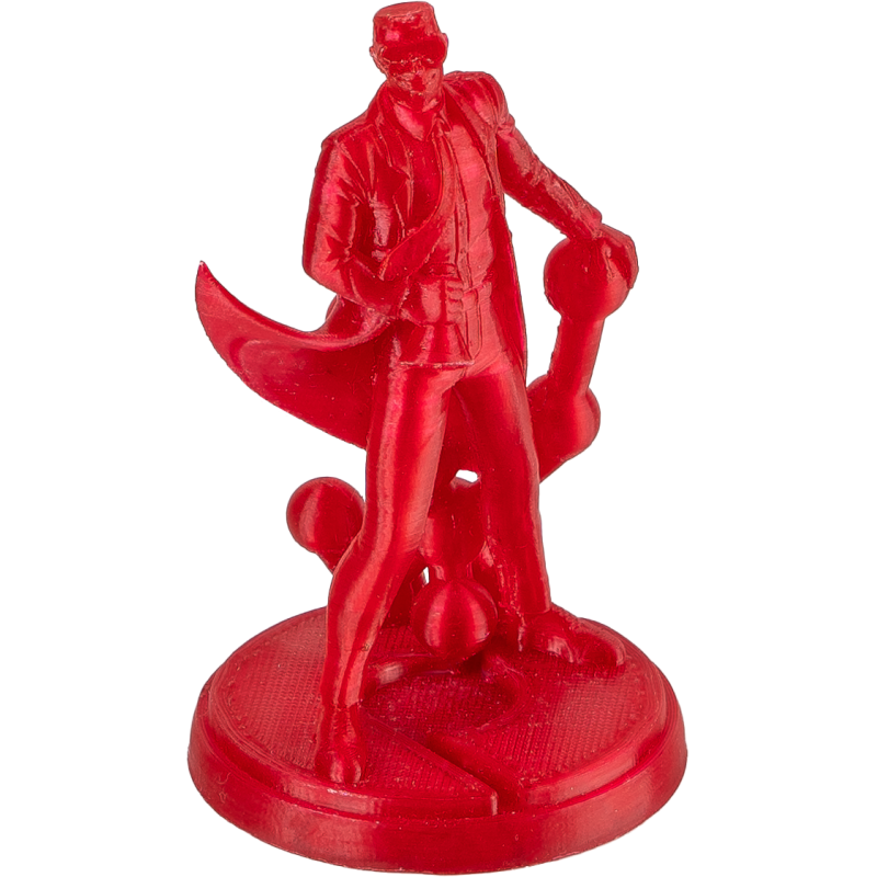 Polymaker PolyLite™ PETG Translucent Red / Transparant Rood Filament Polymaker PolyLite™ PETG Translucent Red / Transparant Rood Filament