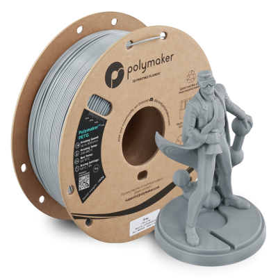 Polymaker™ PETG Grey / Grijs Filament