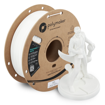 Polymaker™ PETG White / Wit Filament
