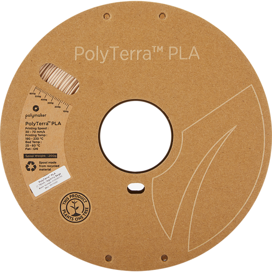 Polymaker PolyTerra PLA Army beige/ Legerbeige Filament