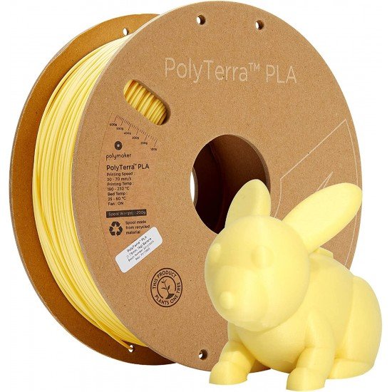 Polymaker PolyTerra™ PLA Banana / Banaan Geel Filament