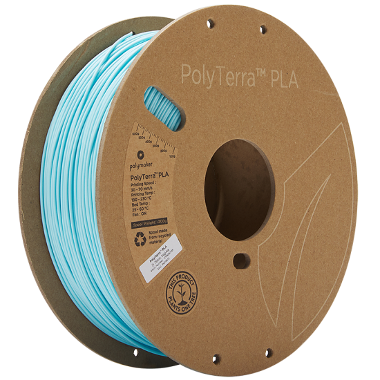 1.75mm Polymaker PolyTerra PLA Ice