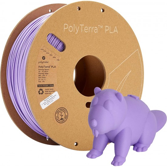 Polymaker PolyTerra™ PLA Lavender Purple / Lavendel Paars Filament