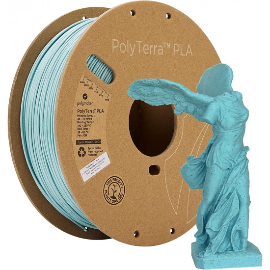 1.75mm Polymaker PolyTerra PLA Marble Slate Grey