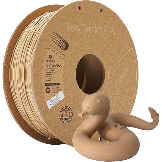 Polymaker PolyTerra™ PLA Peanut / Pinda Bruin Filament