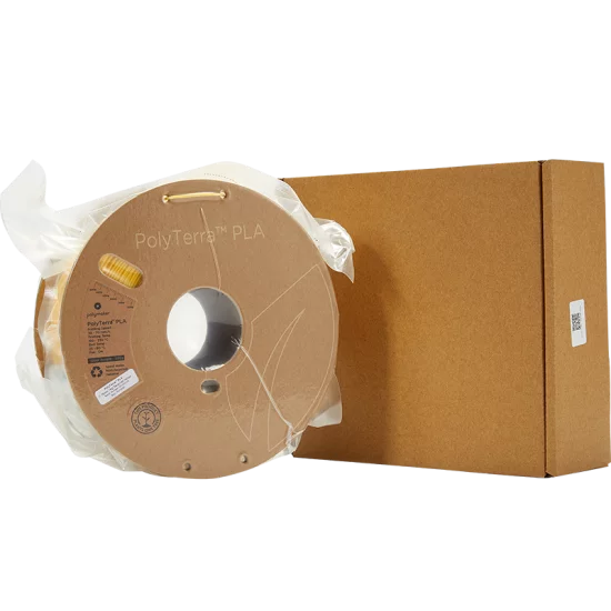 Polymaker PolyTerra™ PLA Savannah Yellow / Savanne Geel Filament Polymaker PolyTerra™ PLA Savannah Yellow / Savanne Geel Filament