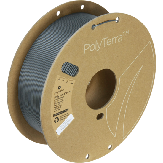 Polymaker PolyTerra™ PLA Ash Grey / As grijs Filament