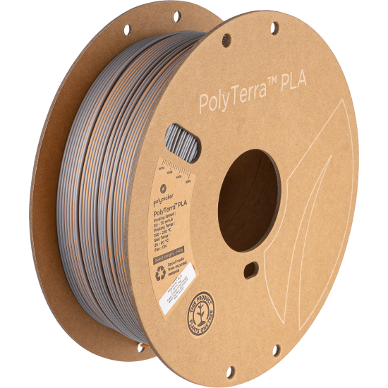 Polymaker PolyTerra™ PLA Dual Color Foggy Orange (Grey-Orange)