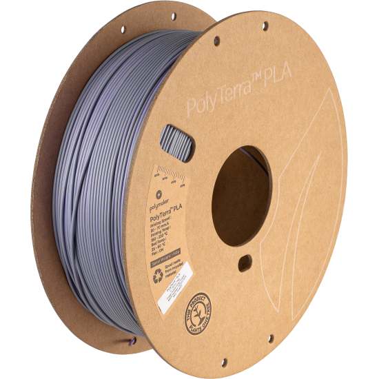 Polymaker PolyTerra™ PLA Dual Color Foggy Purple (Grey-Purple)