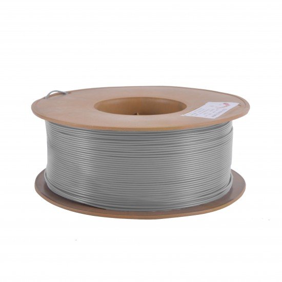 1.75mm glanzend grijs PLA filament