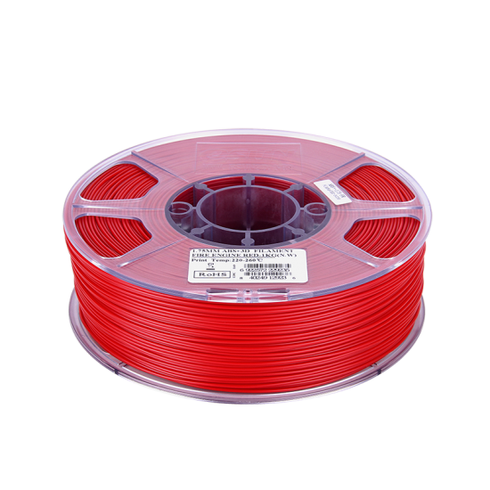 eSun ABS+ Fire Engine Red / Brandweer Rood Filament