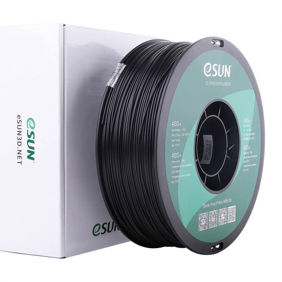 eSun ABS+ Grey / Grijs Filament eSun ABS+ Grey / Grijs Filament