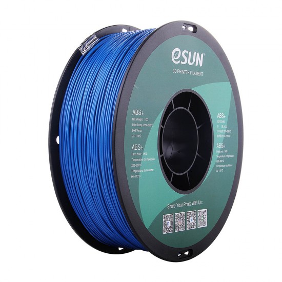 eSun ABS+ Blue / Blauw Filament