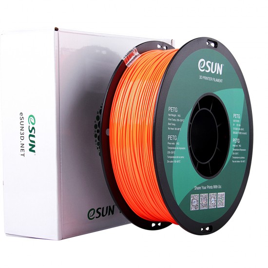 eSun PETG Orange / Oranje Filament eSun PETG Orange / Oranje Filament