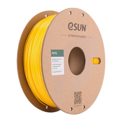 eSun PETG Solid Yellow / Geel Filament eSun PETG Solid Yellow / Geel Filament