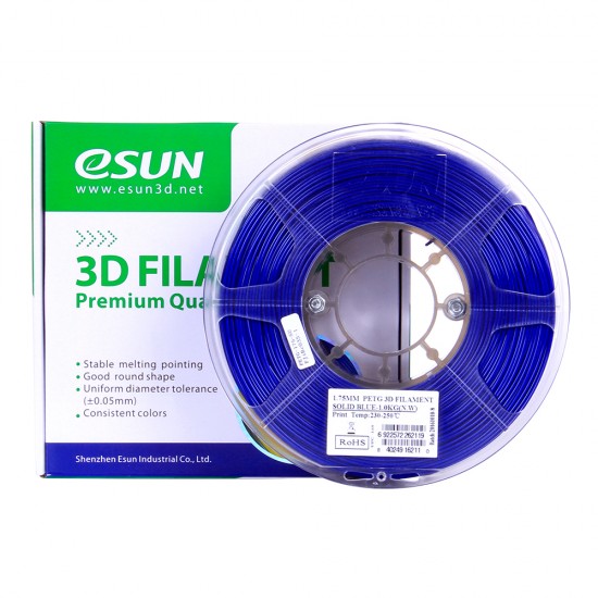 eSun PETG Solid Blue / Blauw Filament