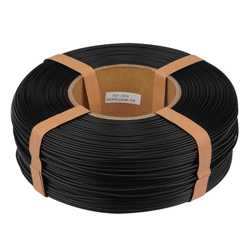 eSun Refilament PLA+ Black / Zwart Filament