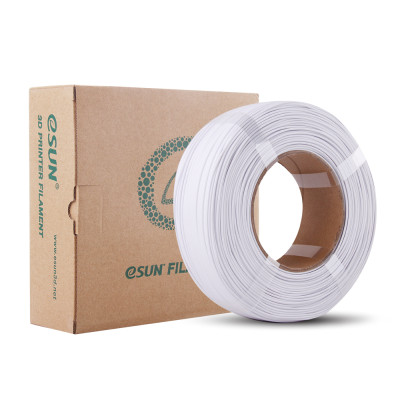 eSun Refilament PLA+ Cold White / Koud Wit Filament