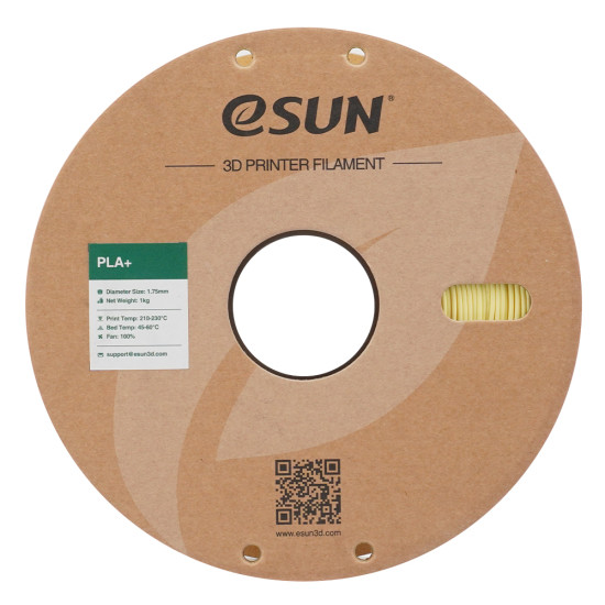 eSun PLA+ Almond yellow