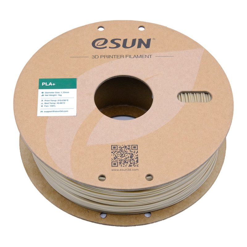 eSun PLA+ Bone White / Bot Wit Filament