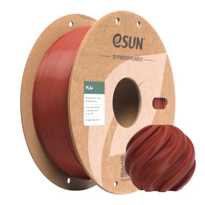 eSun PLA+ Brick Red / Steen Rood Filament
