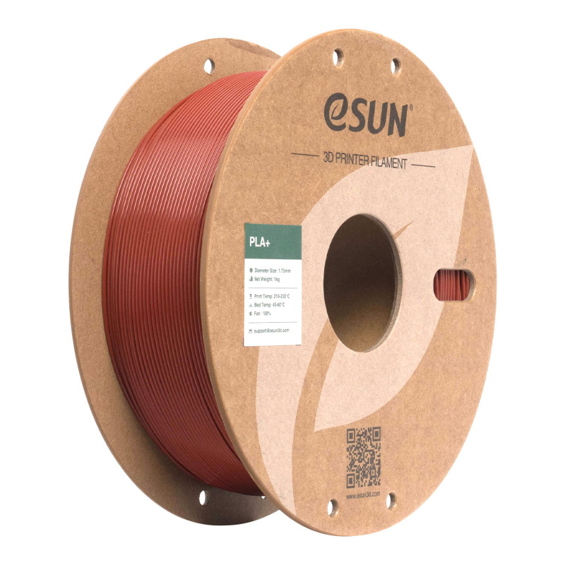 eSun PLA+ Brick Red / Steen Rood Filament